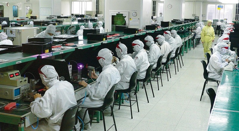 Завод гироскутеров в Китае